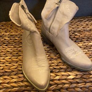 Short Cowboy Booties